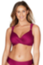 Tummy Control Bathing Suit Set Casablanca Ruby Cross Front Bikini Top Sea Level Australia  d cup luxury bikini sale curvy gor